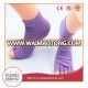 Custom Non Slip Skid toeless Yoga Pilates Socks with Grips Cotton for Women